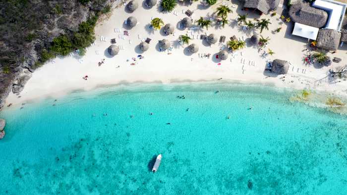 Cas Abao Beach in Curacao.