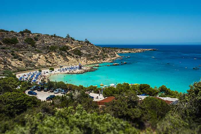 Passover programs at the Blue Lagoon in Cyprus.