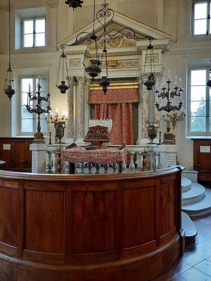 Synagogue in Pisa, Italy.