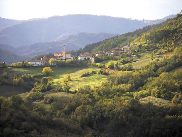 Monferrato Hills of Italy.