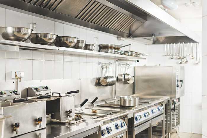 Pesach restaurants kasher their kitchens for the holiday.