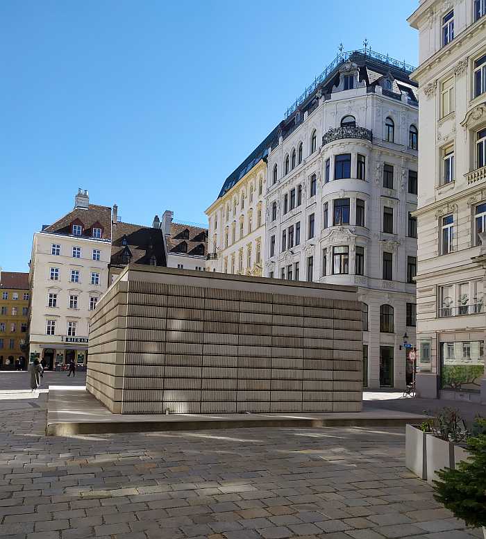 Holocaust Memorial in Vienna, Austria