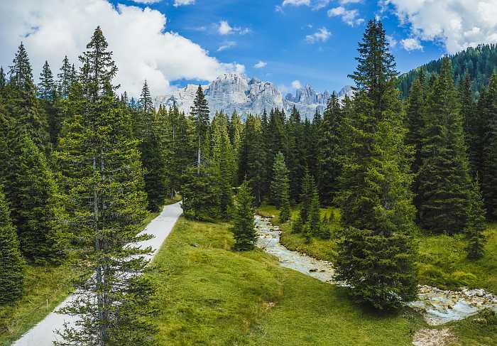 Hiking and biking at Passover programs.