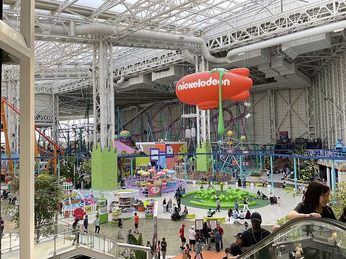 Nickelodeon Park at American Dream Mall in New Jersey.