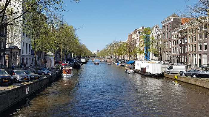 Amsterdam canals.