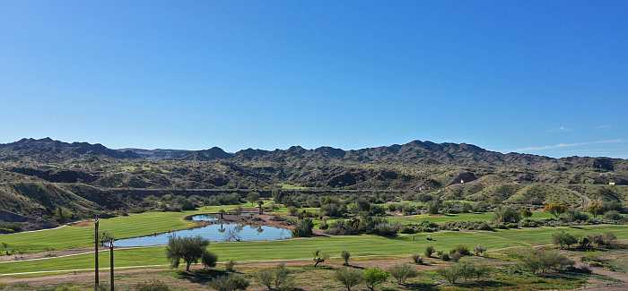 Golf course in Arizona.