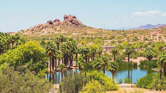 Papago Park in Phoenix.