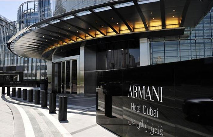 The Armani Hotel Dubai offers kosher kitchen for Jewish Observant travelers