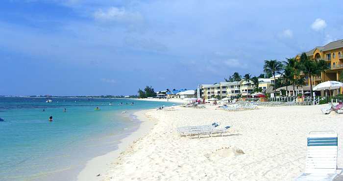 Kosher vacation at seven mile beach in the cayman islands.