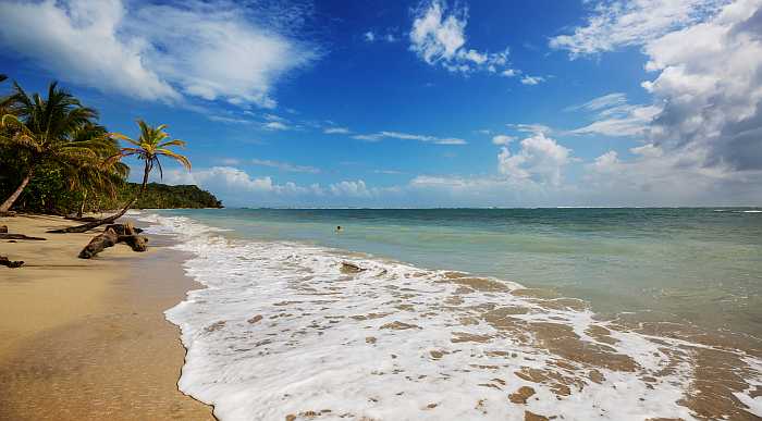 Beach in Costa Rica.