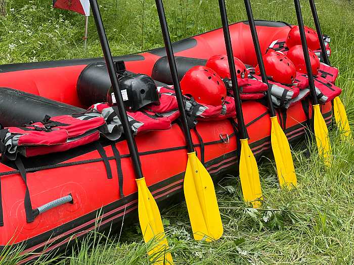 White water rafting in Colorado.