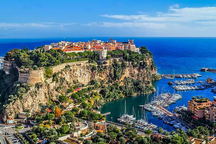 Monte Carlo - Monaco on the French Riviera.