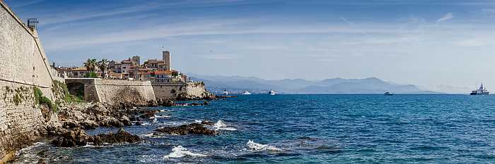 Antibes on the French Riviera.