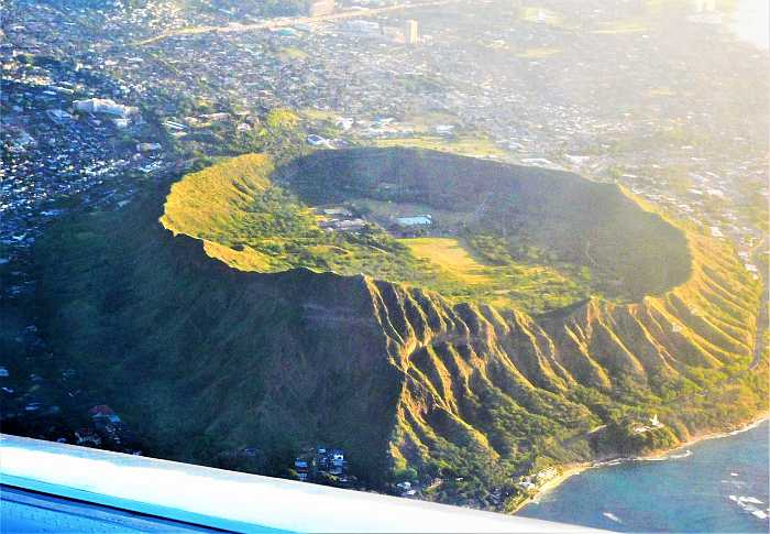 Diamond Head in Honolulu.