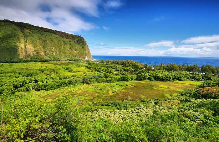 Waipio Valley on the Big Island.