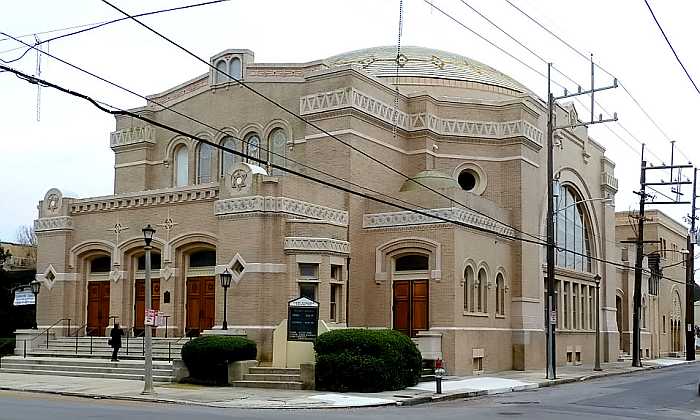 Touro Synagogue in New Orleans. 