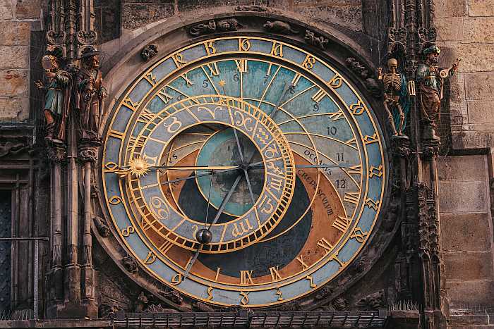 Astronomical Clock in Prague.