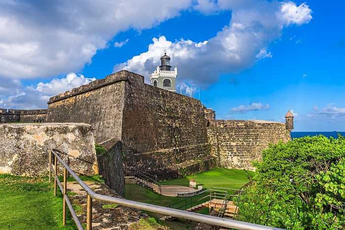 Castillo San Felipe del Morro in San Juan, Puerto Rico.