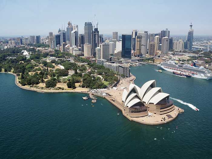 Sydney opera house.