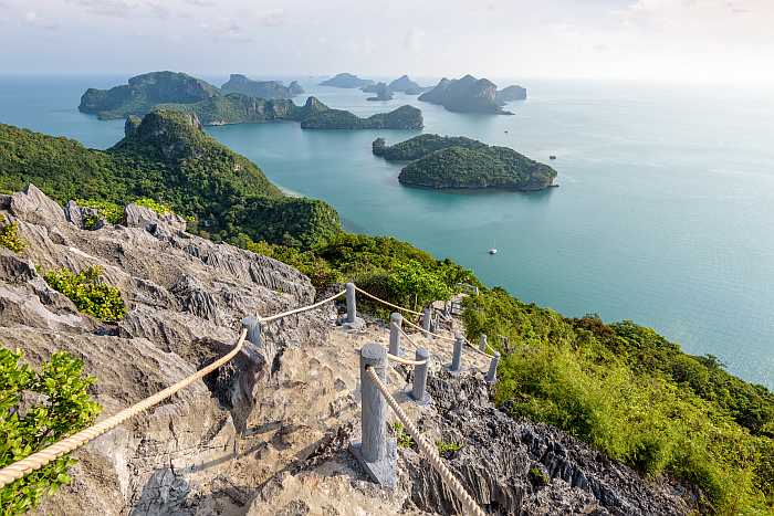 Mu Ko Ang Thong National Marine Park in Koh Samui.